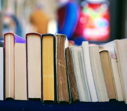 New Image Books on shelf